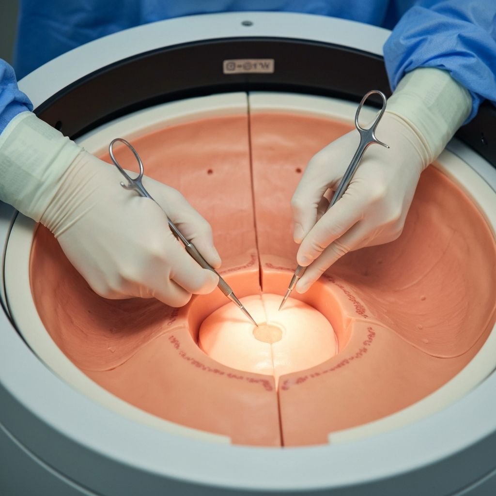 Laparoscopic surgery practice